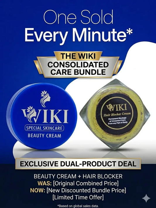 Wiki Special Cream & Hair Blocker - Mega Deal