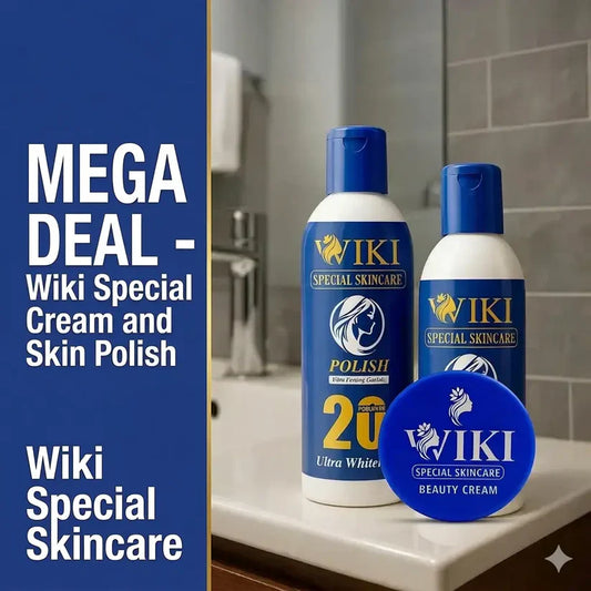 Wiki Special Cream & Skin Polish – Mega Deal